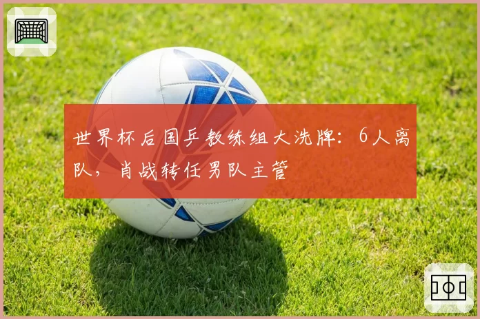 世界杯后国乒教练组大洗牌：6人离队，肖战转任男队主管