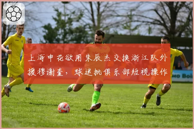 上海申花欲用朱辰杰交换浙江队外援穆谢奎，球迷批俱乐部短视操作